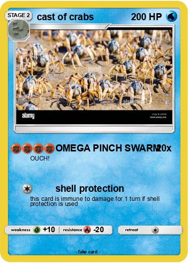 Pokemon cast of crabs
