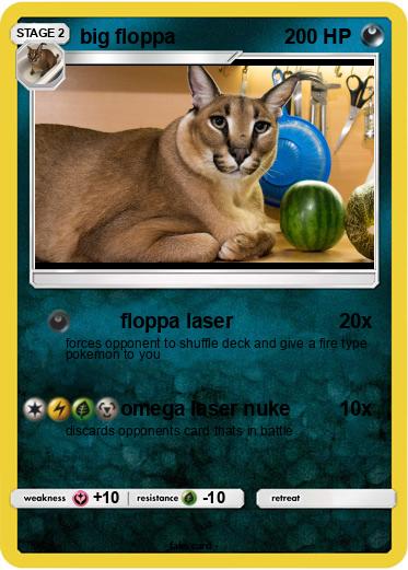 Pokemon big floppa