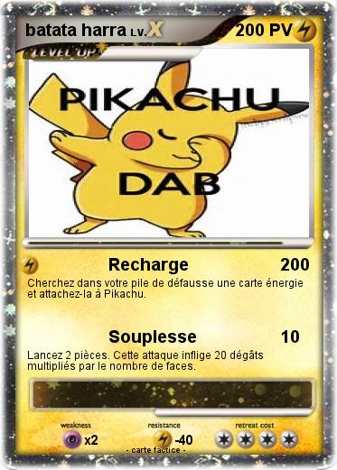 Pokemon batata harra