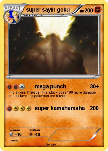 Pokemon super sayin goku