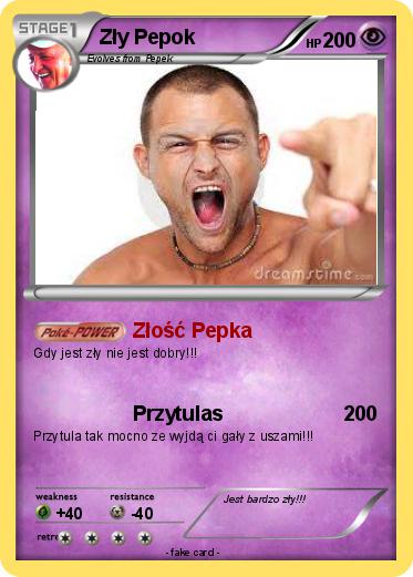 Pokemon Zły Pepok