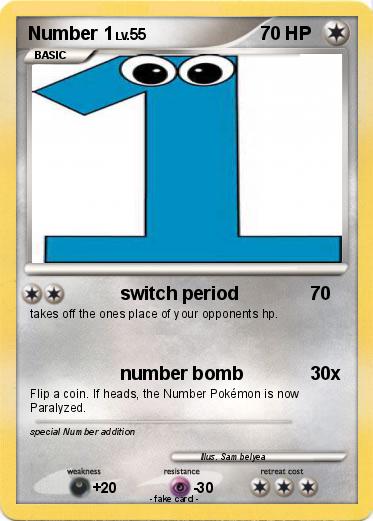 Pokemon Number 1