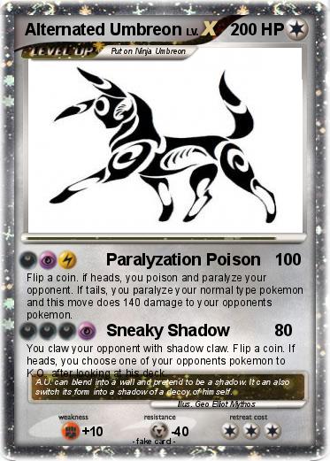 Pokemon Alternated Umbreon