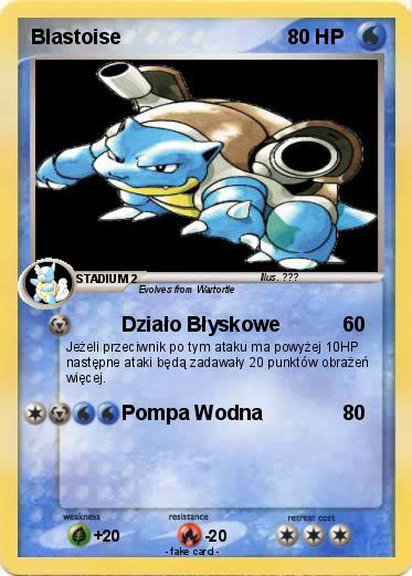 Pokemon Blastoise