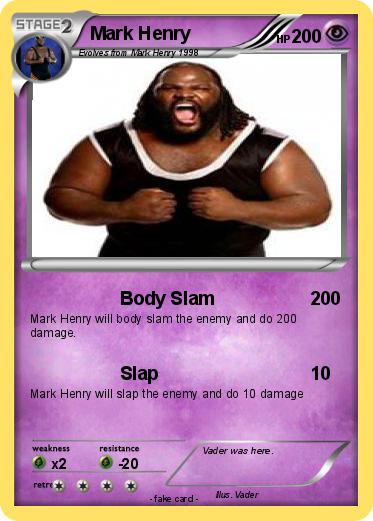 Pokemon Mark Henry