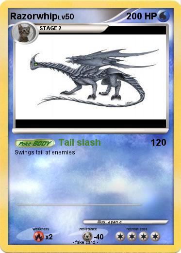 Pokemon Razorwhip