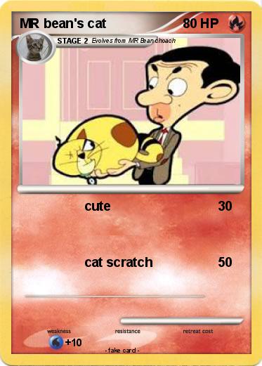 Pokemon MR bean's cat