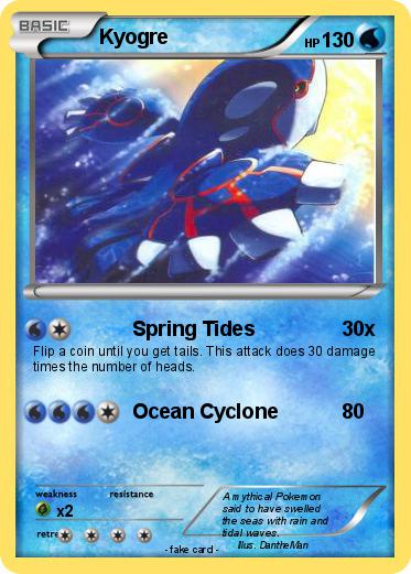 Pokemon Kyogre