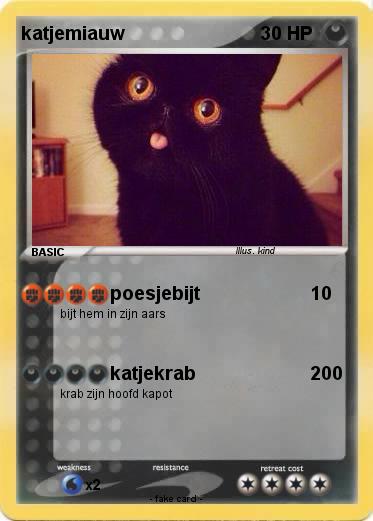 Pokemon katjemiauw