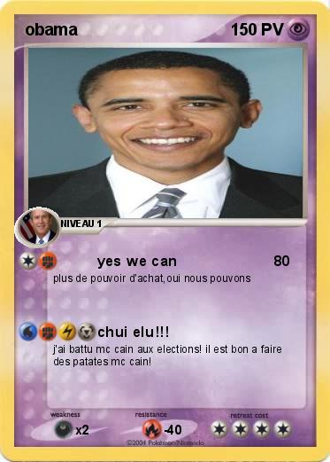 Pokemon obama