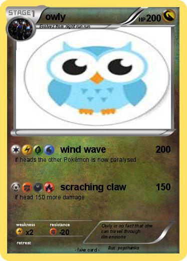Pokemon owly