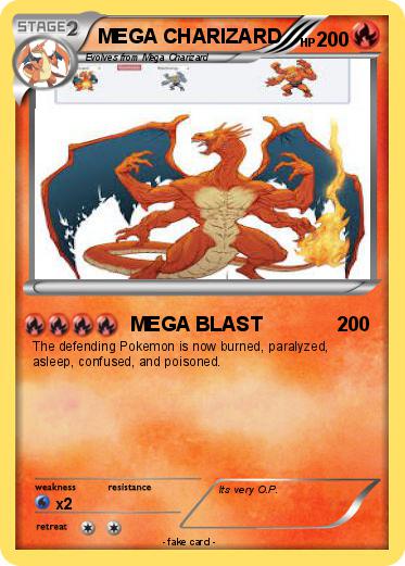 Pokemon MEGA CHARIZARD
