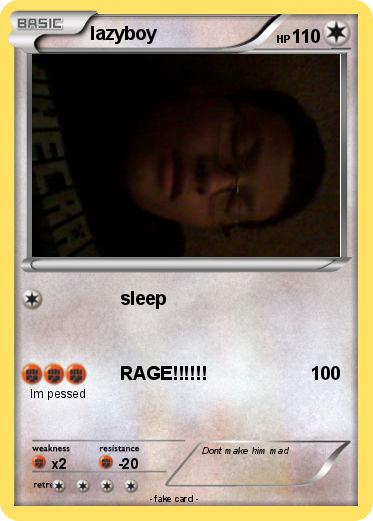 Pokemon lazyboy