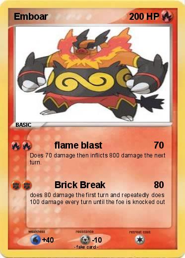 Pokemon Emboar