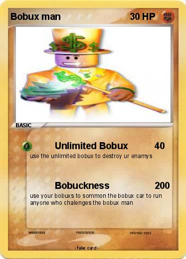 Pokemon Bobux man