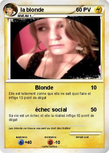 Pokemon la blonde