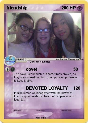 Pokemon friendship
