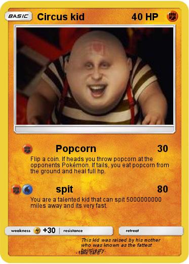 Pokemon Circus kid