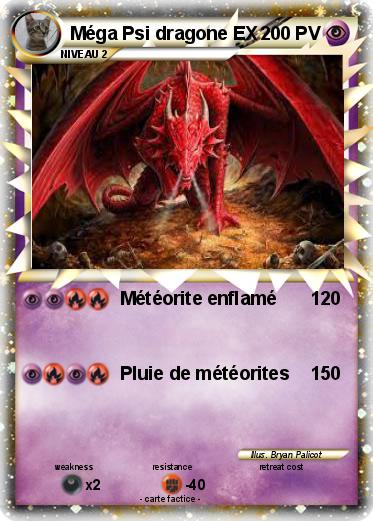 Pokemon Méga Psi dragone EX