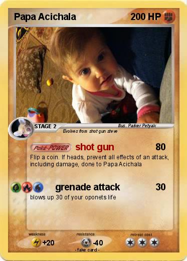 Pokemon Papa Acichala