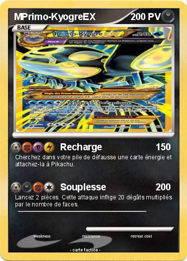 Pokemon MPrimo-KyogreEX