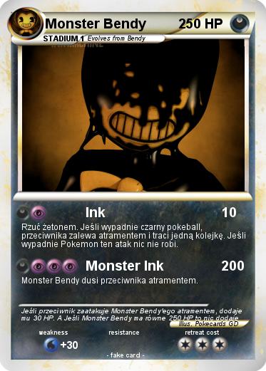Pokemon Monster Bendy         2