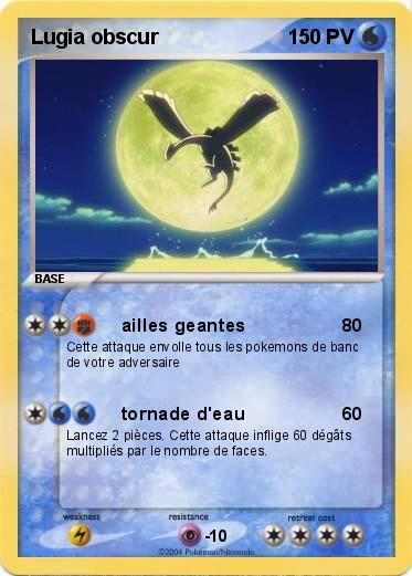 Pokemon Lugia obscur