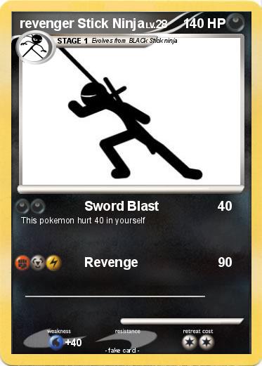 Pokemon revenger Stick Ninja