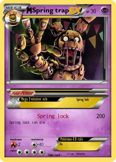 Pokemon Spring trap