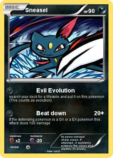 Pokemon Sneasel
