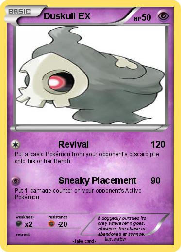 Pokemon Duskull EX