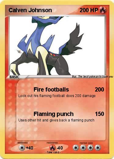 Pokemon Calven Johnson