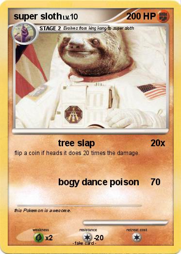 Pokemon super sloth