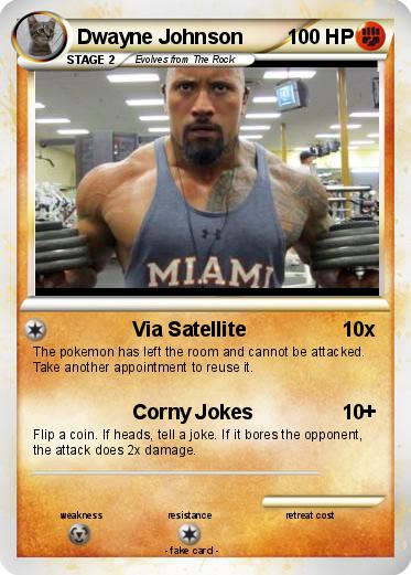 Pokemon Dwayne Johnson