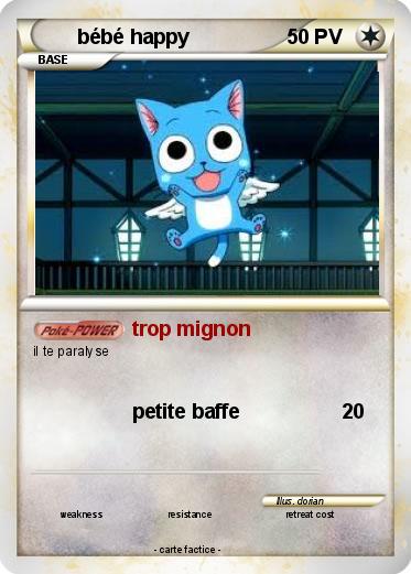 Pokemon bébé happy