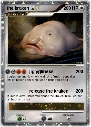 Pokemon the kraken