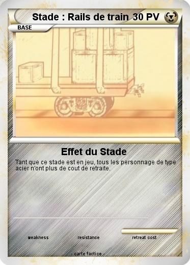 Pokemon Stade : Rails de train