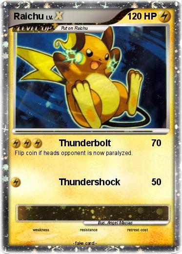 Pokemon Raichu