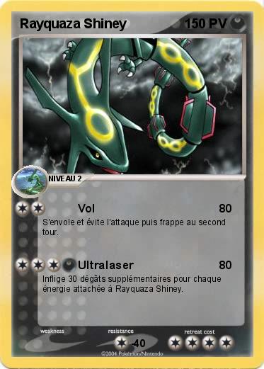 Pokemon Rayquaza Shiney