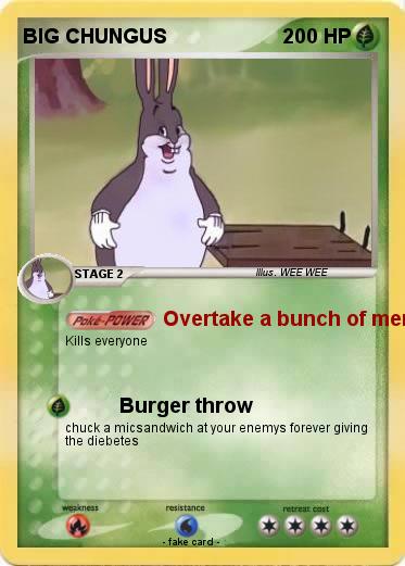 Pokemon BIG CHUNGUS