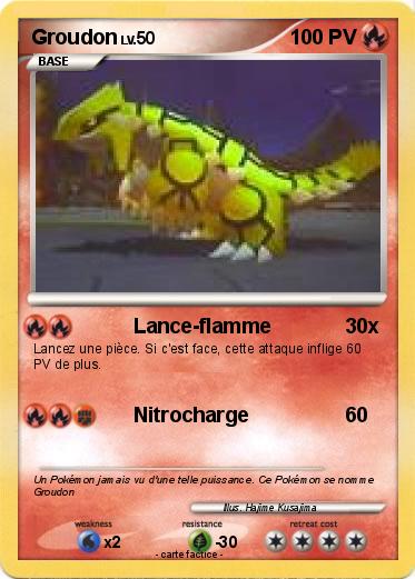 Pokemon Groudon