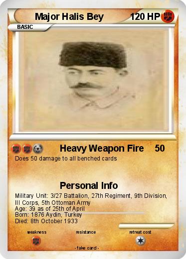 Pokemon Major Halis Bey