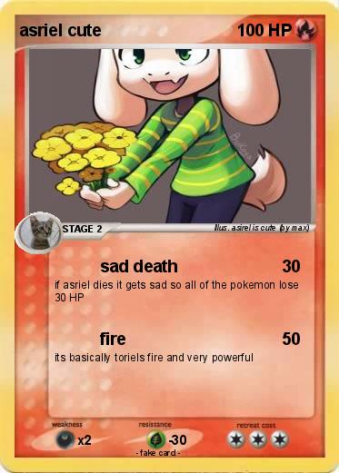 Pokemon asriel cute