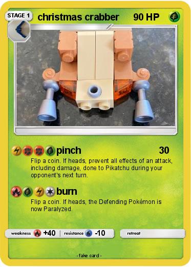 Pokemon christmas crabber