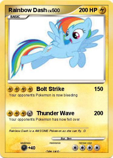 Pokemon Rainbow Dash