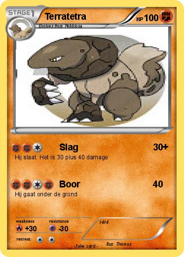 Pokemon Terratetra