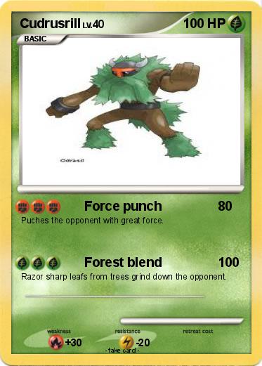 Pokemon Cudrusrill