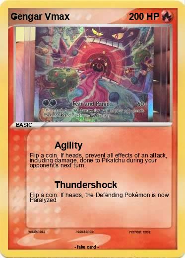 Pokemon Gengar Vmax