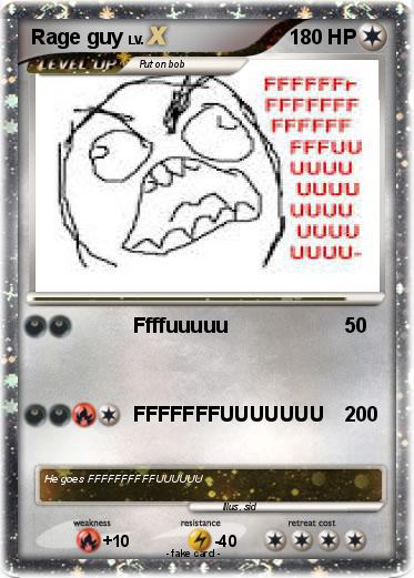Pokemon Rage guy