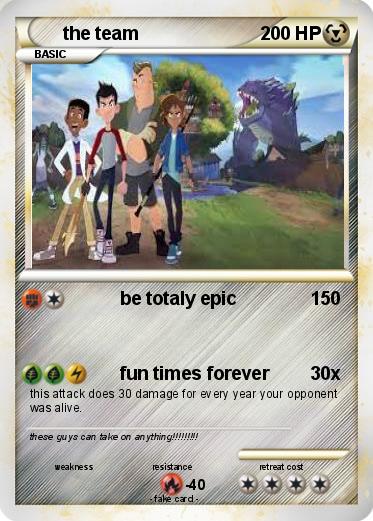 Pokemon the team